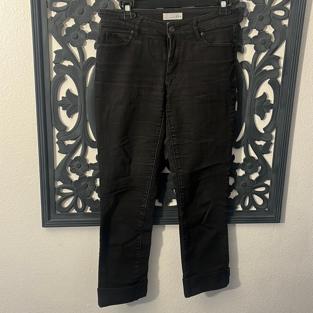 Ann Taylor Loft Black Jeans